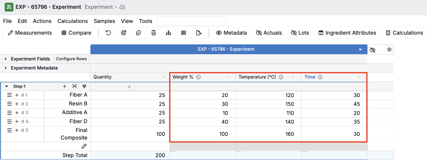 Recipe Step Fields – Uncountable Knowledgebase