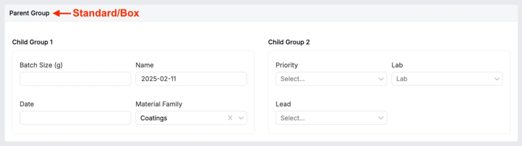 Adding and Configuring Groups on a Definition – Uncountable Knowledgebase