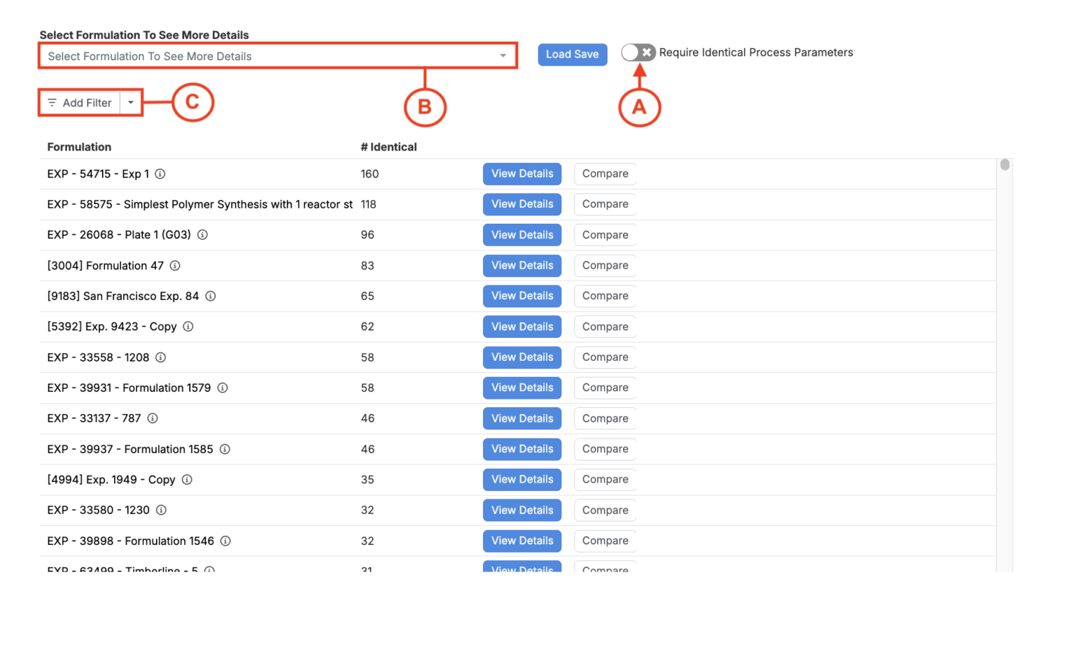 Identical Experiments – Uncountable Knowledgebase