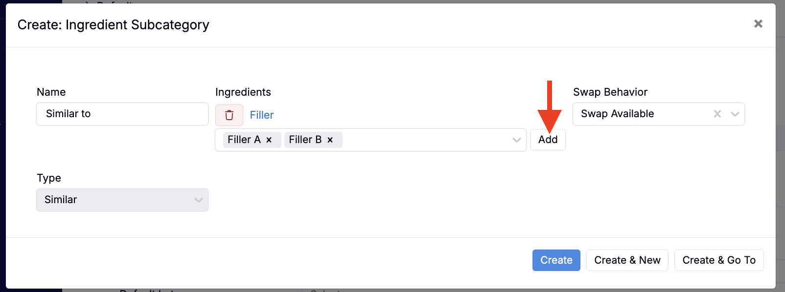Swap Similar Ingredients – Uncountable Knowledgebase