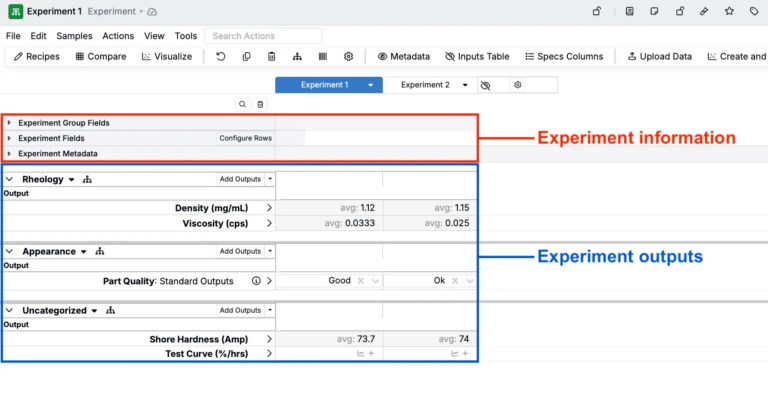 Experiment Measurements (Enter Measurements) – Uncountable Knowledgebase